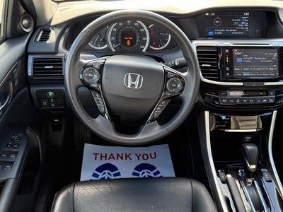 2017 Honda Accord EX-L w/Navigation and Honda Sensing