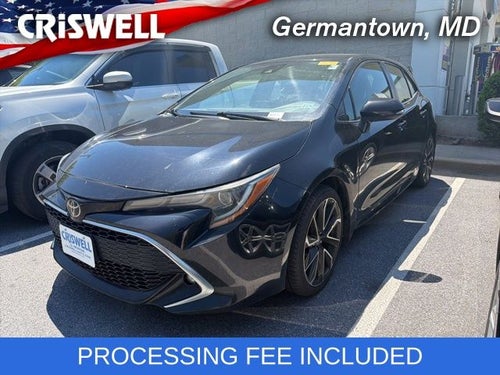 2019 Toyota Corolla Hatchback XSE