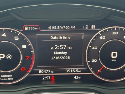 2018 Audi A5 2.0T Premium Plus quattro