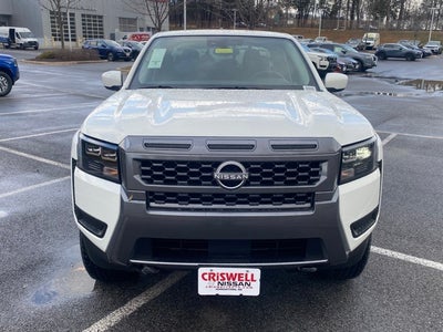 2026 Nissan Frontier Crew Cab SV