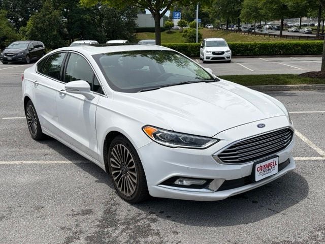 Used 2018 Ford Fusion Titanium with VIN 3FA6P0D96JR225626 for sale in Germantown, MD