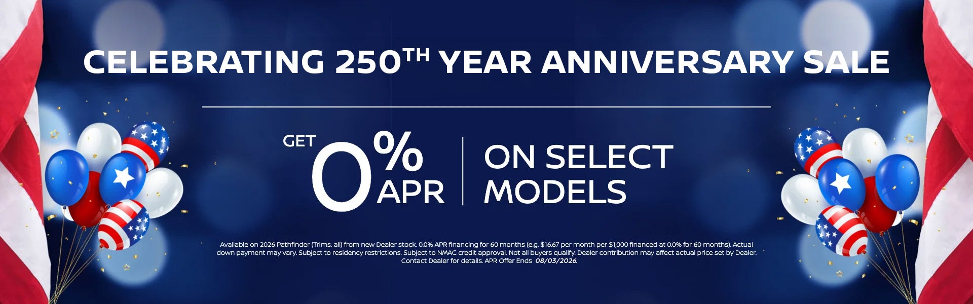 4th of July Sale