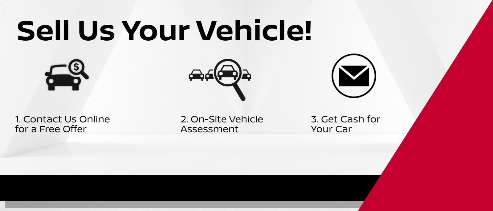 Sell Us Your Vehicle at Criswell Nissan in Germantown MD