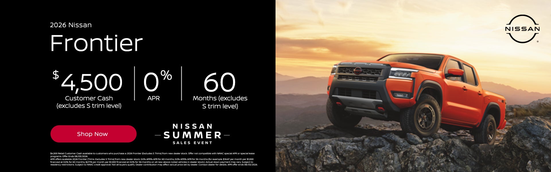 2026 Nissan Frontier