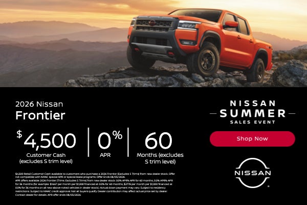 2026 Nissan Frontier